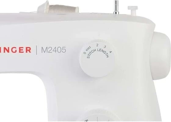 Makinë për qepje SINGER M2405, 70W, e bardhë 