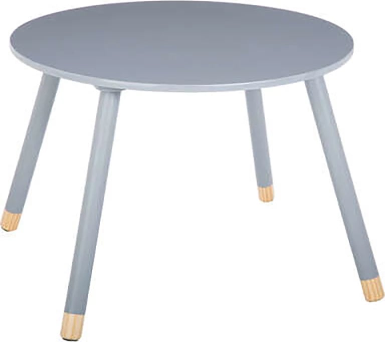 Tavolinë për fëmijë Playful gri-natyrale D60x43.5cm