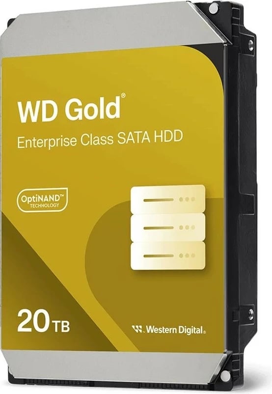 Hard disk Western Digital Gold 20TB, SATA 6Gb/s, 3.5 Zoll