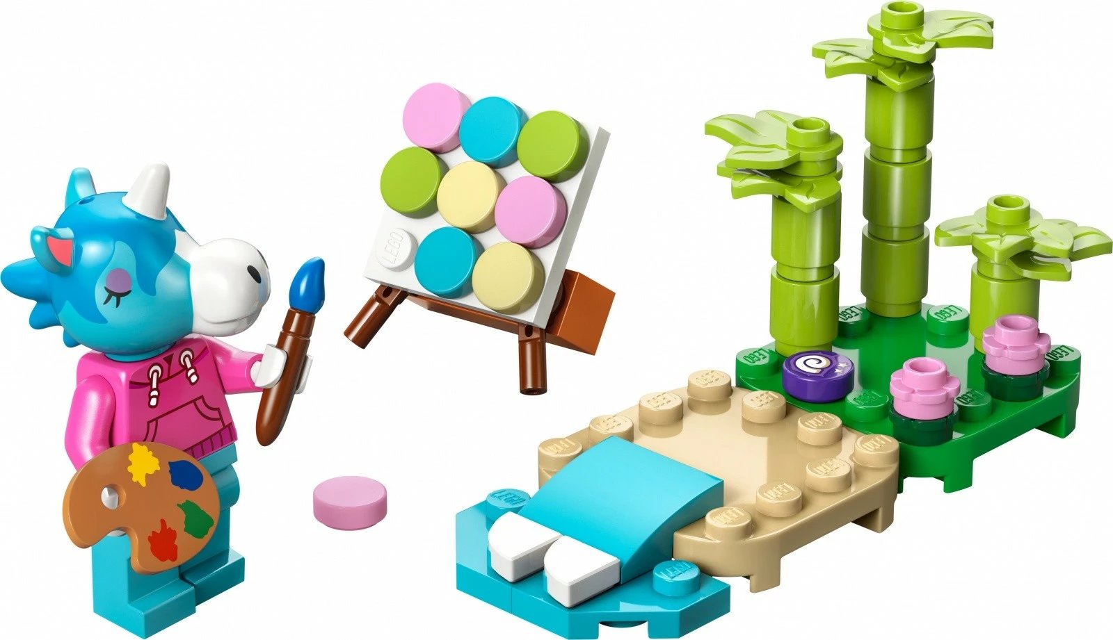 Set LEGO Animal Crossing 30703 Julian and Beach Scene, 43 pjesë