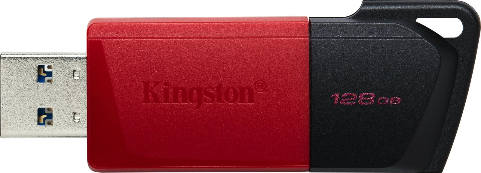 USB Kingston DataTraveler Exodia M, 128GB, USB3.2, zi + kuqe