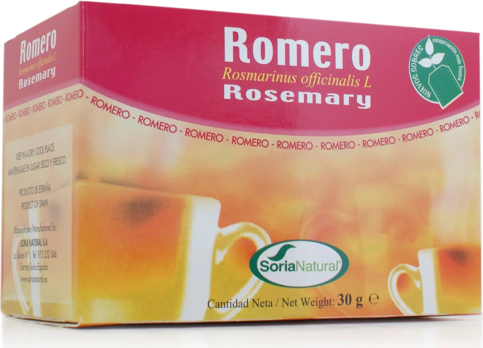Çaj bimor Soria Romero 20 filtra