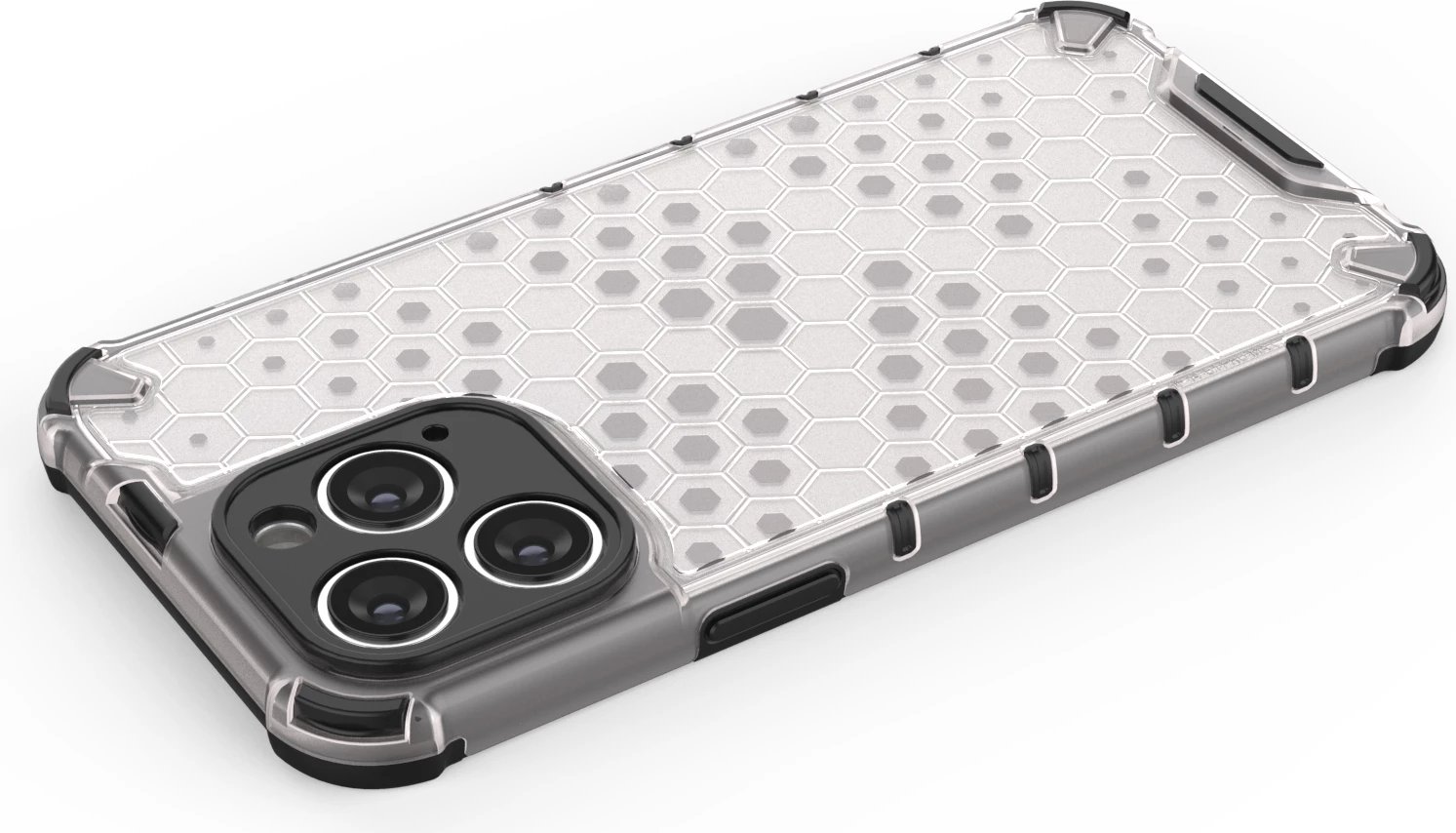 Mbështjellës Hurtel Honeycomb për iPhone 14 Pro Max, i zi Mbështjellës Hurtel Honeycomb për iPhone 14 Pro Max, i zi