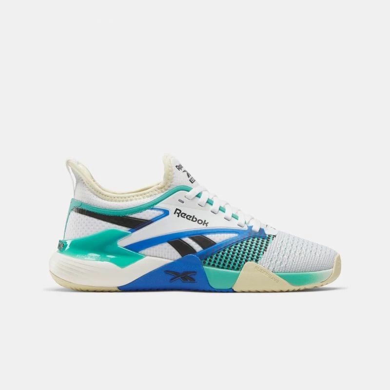 Atlete për meshkuj Reebok, të bardha dhe blu