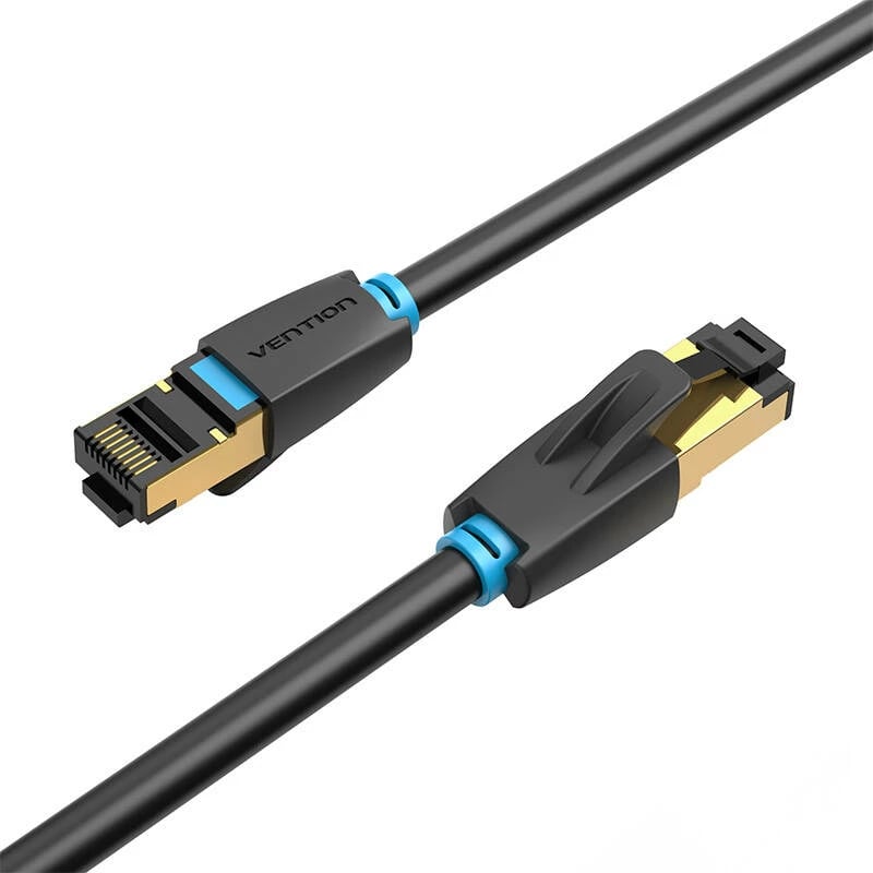 Kabllo rrjeti Vention IKABJ CAT8 SFTP, 5m, 40Gbps, e zezë
