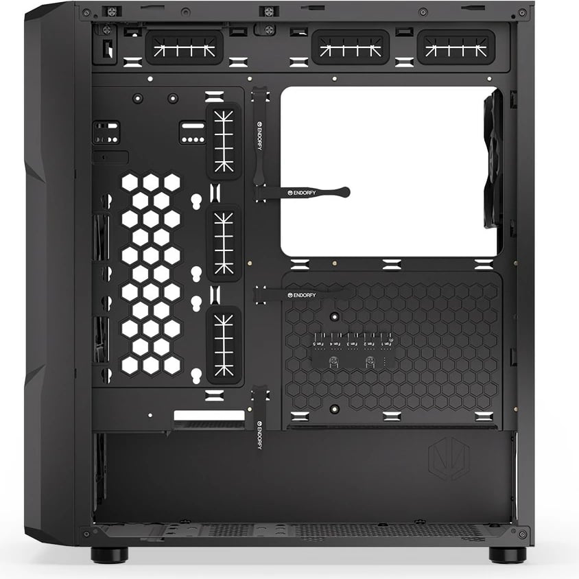 Kasë Endorfy Regnum 400 Air, Midi Tower, Tempered Glass, E zezë
