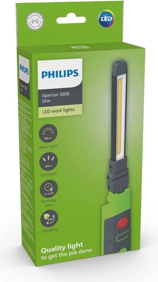 Dritë LED Philips Xperion 3000 LUMX30SLIMX1 Slim, Gri