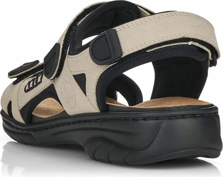 Sandale për femra Rieker, bezhë
