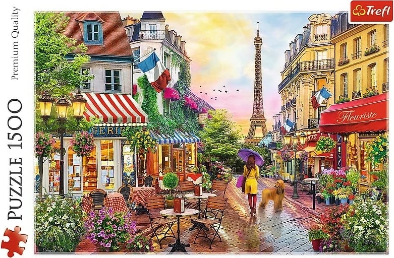 Puzzle Trefl 1500 copa Charm of Paris, 85x58 cm Puzzle Trefl 1500 copa Charm of Paris, 85x58 cm