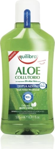 Shpëlarës goje Equilibra Aloe Triple Action 500ml