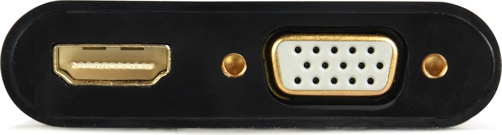 Pështatës Gembird HDMI to HDMI,VGA, i zi 