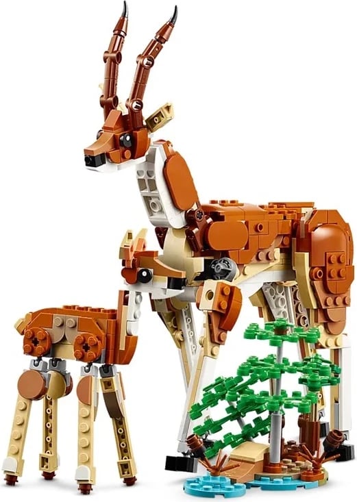 Set LEGO Creator 3 në 1 31150 Wild Safari Animals