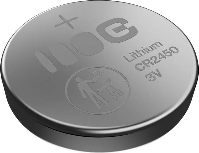 Bateri kopëse, Green Cell, CR2450, 600mAh 3V, litium, set 5 copë