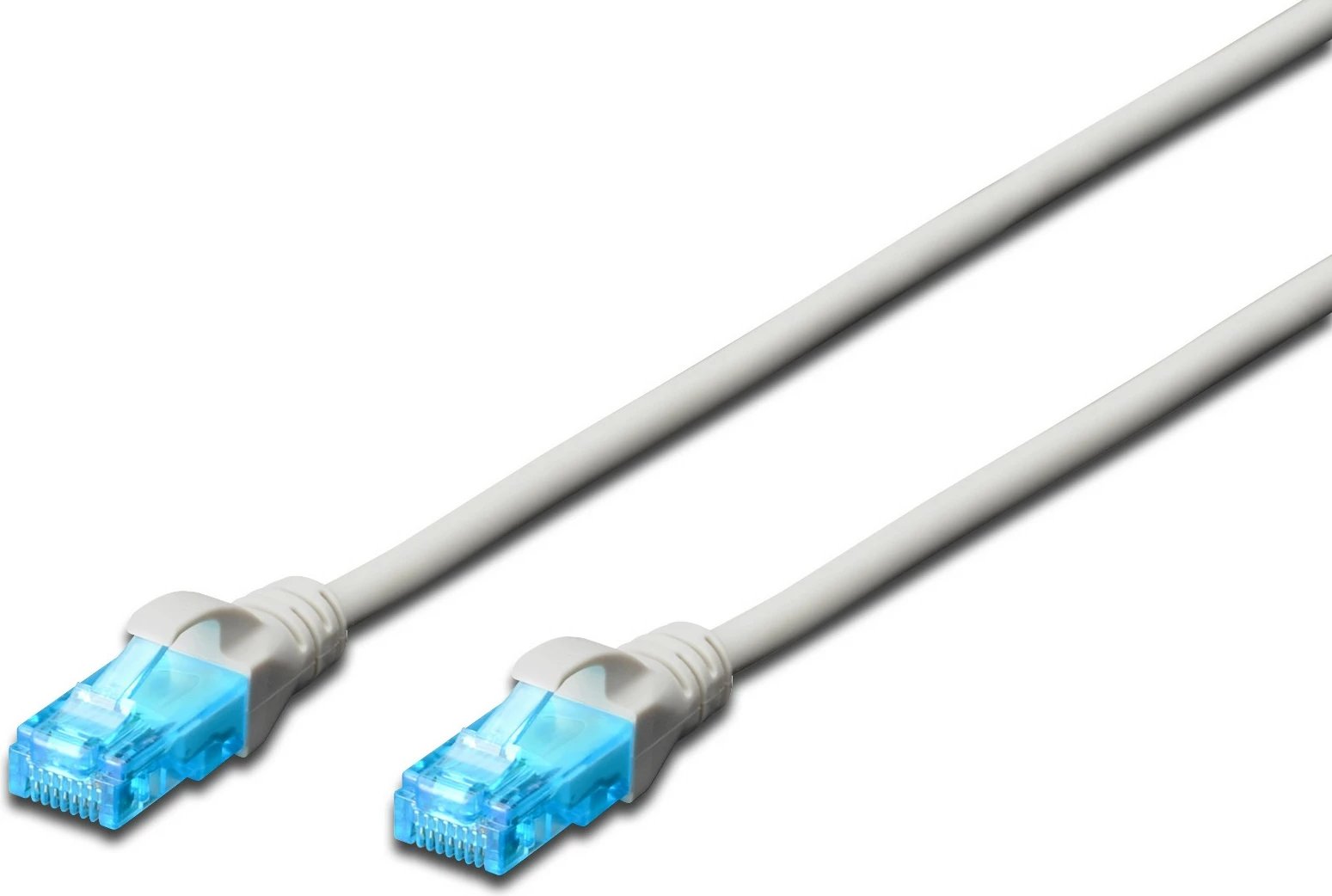 Kabllo rrjeti Digitus CAT 5e U/UTP 2m, RJ-45, gri