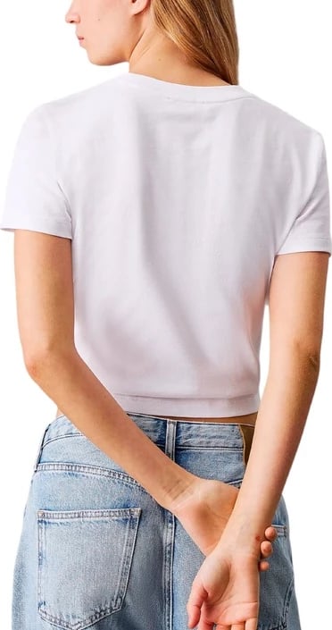 Maicë për femra Calvin Klein Jeans, të bardhë