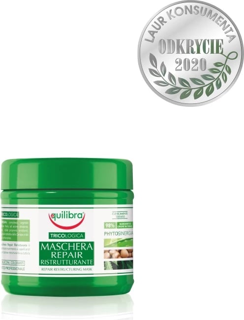 Maskë flokësh Equilibra Tricologica Restructuring për femra 250ml