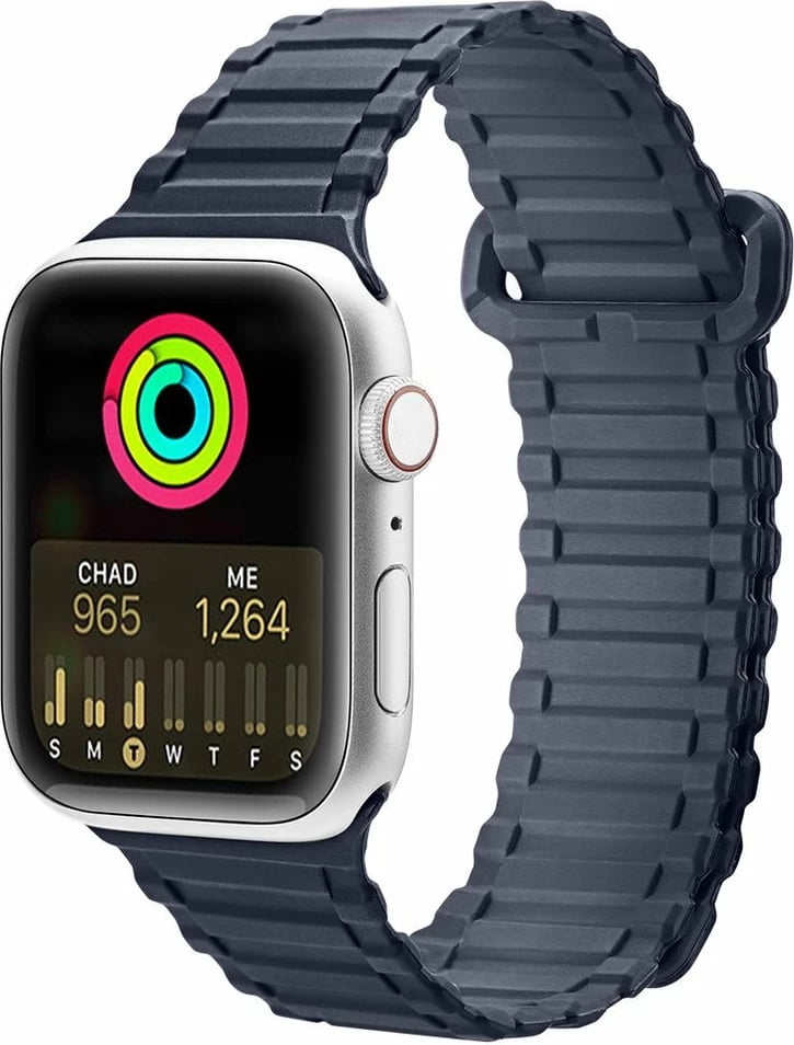 Rrip magnetik për Apple Watch Dux Ducis Armor, silikon, 38/40/41mm, Blu
