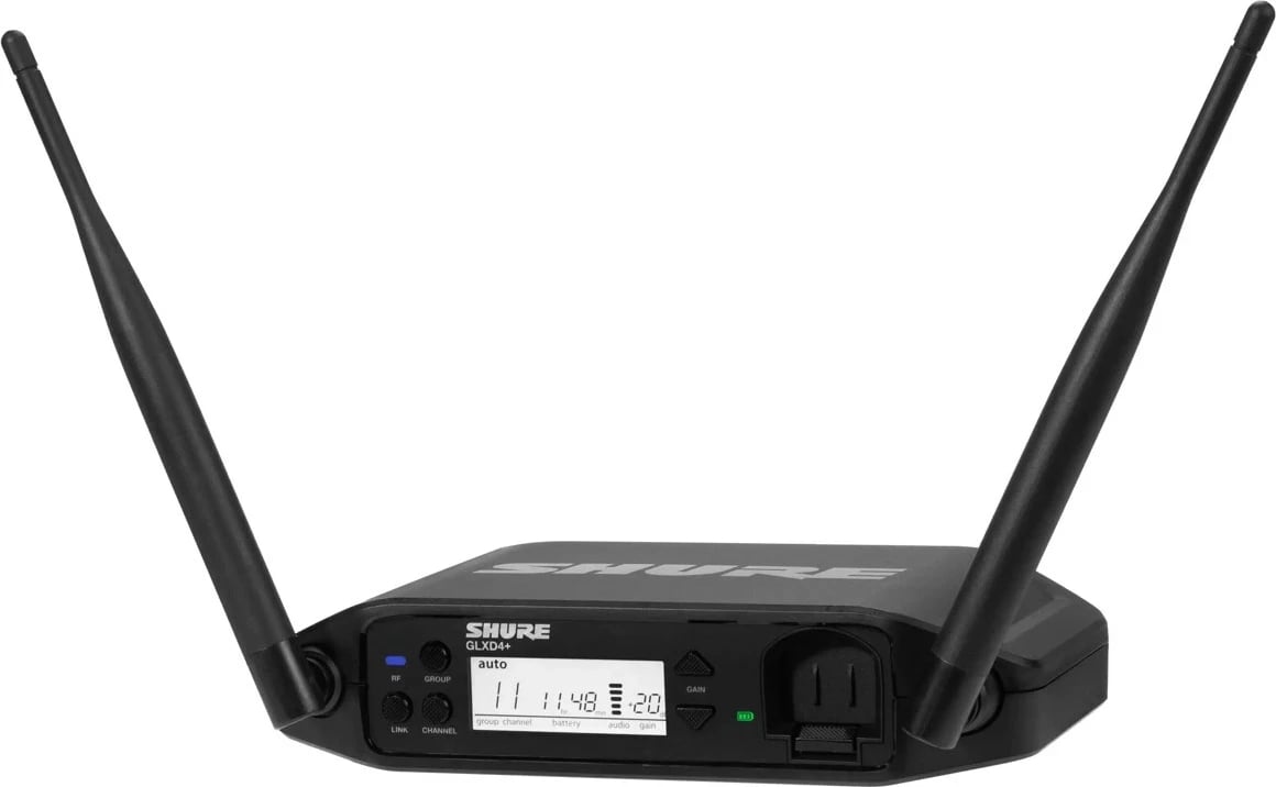 Marrës mikrofoni pa tela SHURE GLXD4+E-Z4, i zi