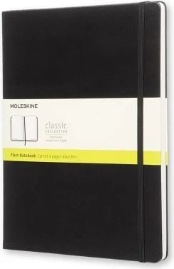 Fletore shkrimi Moleskine, A4, 192 fletë, E zezë