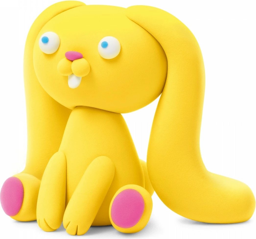 Set plasteline Hey Clay HCL15023 15 kanaçe 10 ngjyra krijim 6 figurina me aplikacion ajro-thajëse për 3+