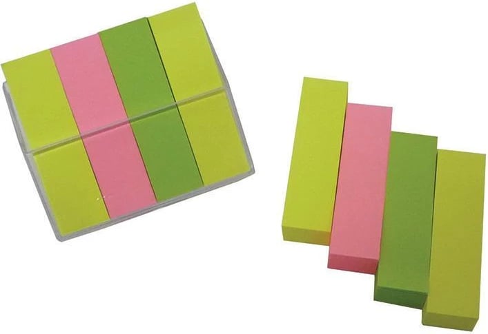 Markerë faqeje ngjitës NEXT 4 Ngjyra 5x1.4cm