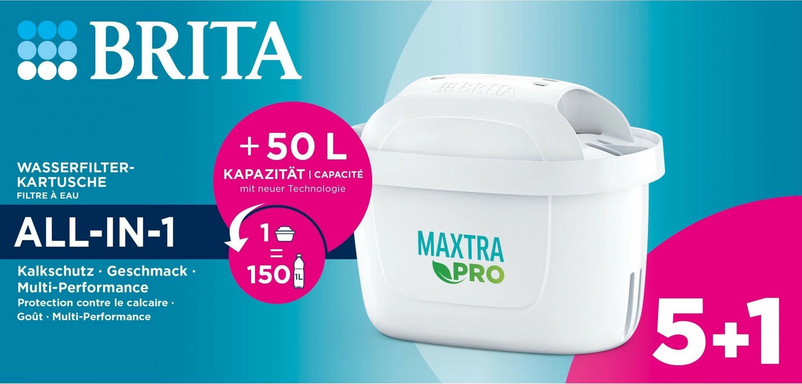 Filtru i ujit Brita MAXTRA PRO, i bardhë Filtru i ujit Brita MAXTRA PRO, i bardhë