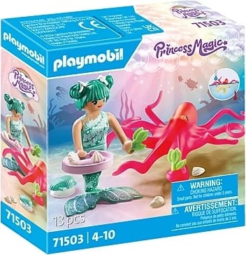 Set lodrash Playmobil Princess Magic 71503, sirenë me oktapod që ndërron ngjyrë