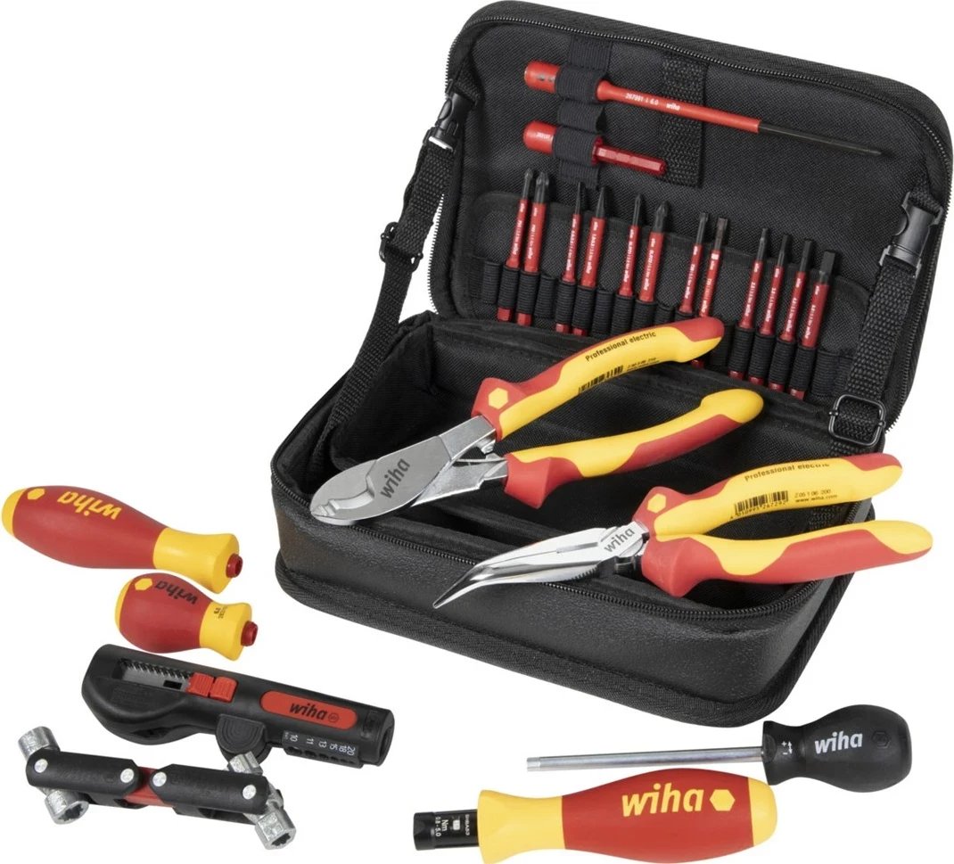 Set veglash Wiha 45289, 23 vegla, Ngjyrë e zezë