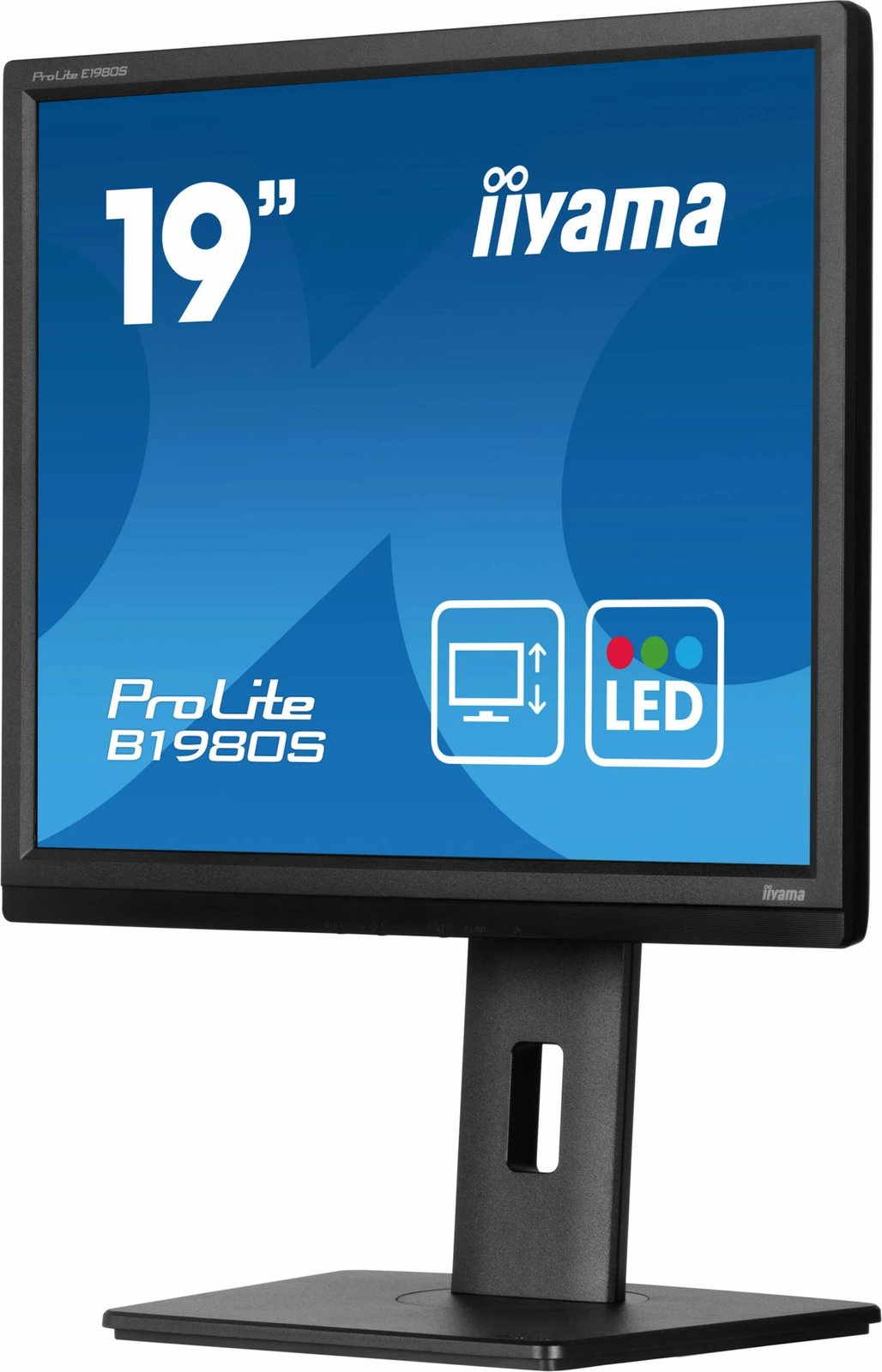Monitor iiyama ProLite B1980S-B1, 19 inç, LED, 1280x1024, HDMI+DP, zi