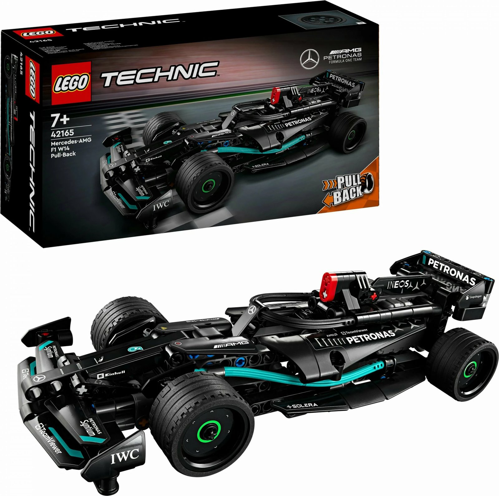 Set ndërtimi LEGO Mercedes-AMG F1 W14 E Performance, 240 pjesë, Multikolor