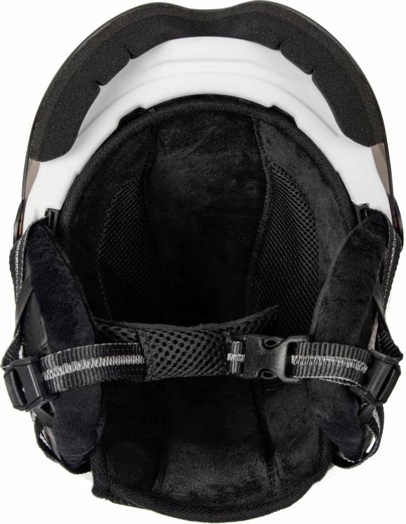 Helmetë për ski Meteor, të bardhë