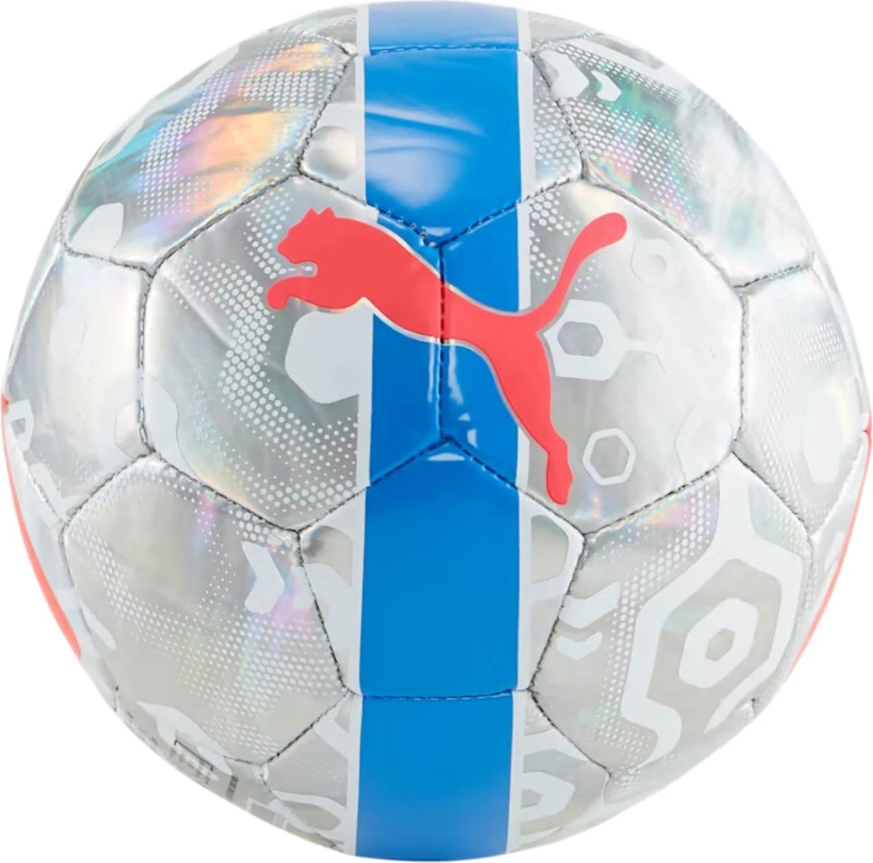 Top futbolli mini Puma, argjendtë-kaltër