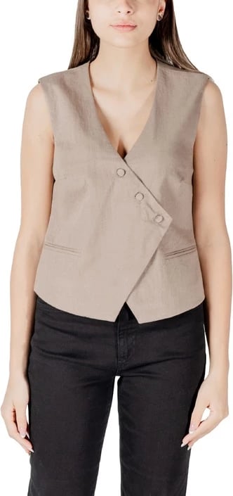 Jelek Vila Clothes për femra, kafe
