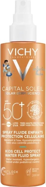 Spray për trup kundër diellit për fëmijë Vichy Soleil Cell Protect, 200ml