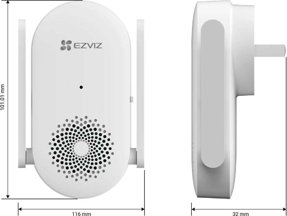 Interkom ezviz CH1, i bardhë