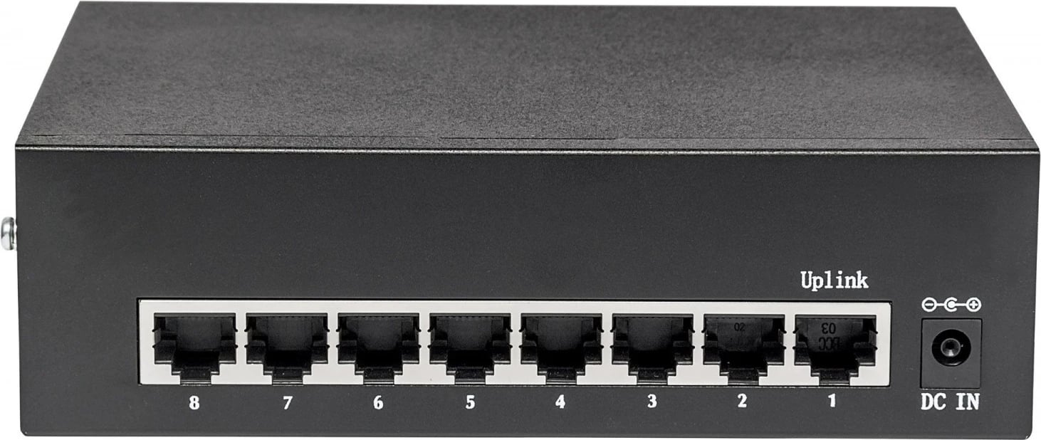 Switch Intellinet me 8 porta Gigabit PoE + VLAN