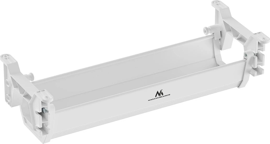 Organizues kabllosh Maclean MC-106 W, nën tavolinë, i bardhë