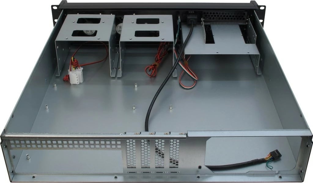 Kasë server Inter-Tech IPC Server 2U-2098-SK, 2U, rack, e zezë