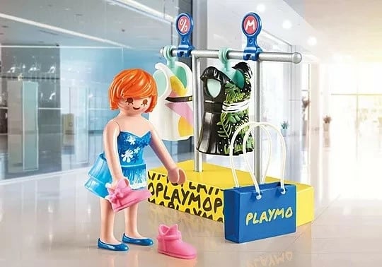 Set lodrash Playmobil My Life 71539 Shopping, 19 pjesë