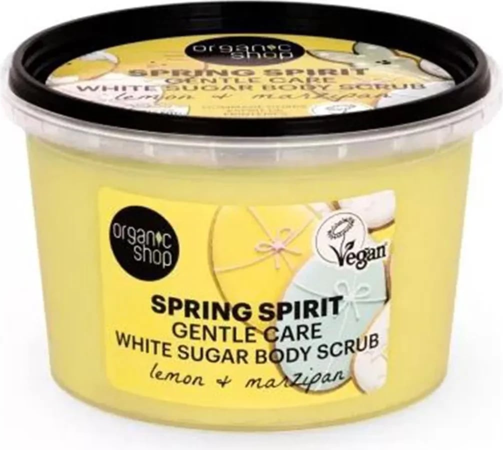 Scrub trupi Organic Shop Spring Spirit unisex 500ml