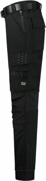 Pantallona Pune Malfini Twill Cordura Stretch për Meshkuj dhe Femra, të Zeza