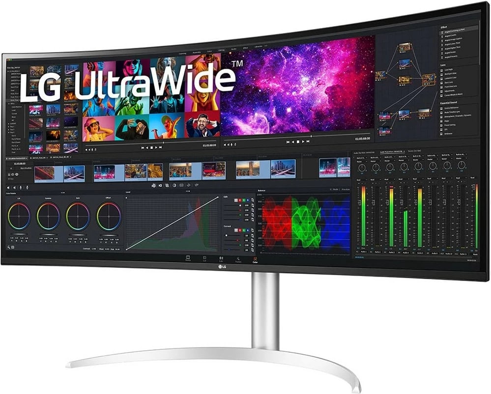 Monitor LG 40WP95XP-W, UltraWide 5K, 100.8 cm, Bardhë