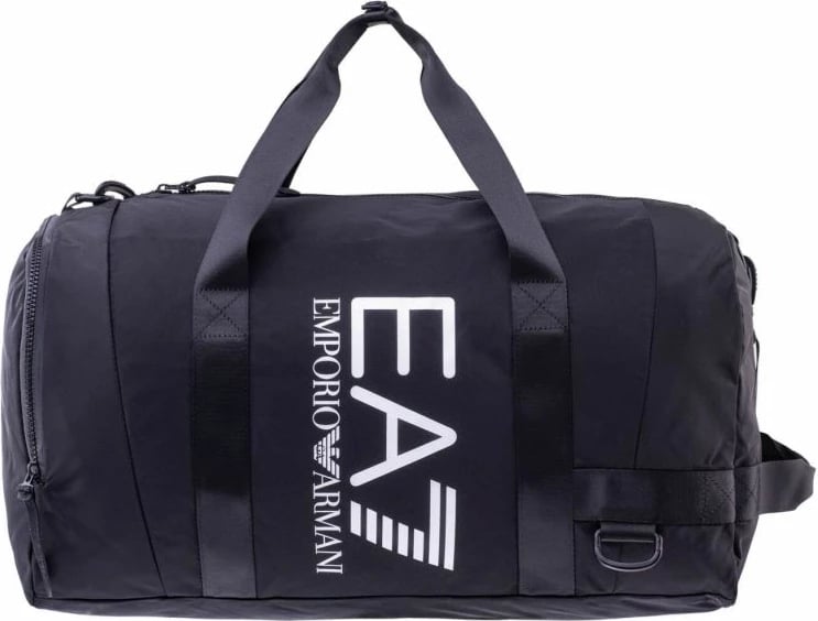 Çantë sportive EA7 Emporio Armani, bardhë e zezë