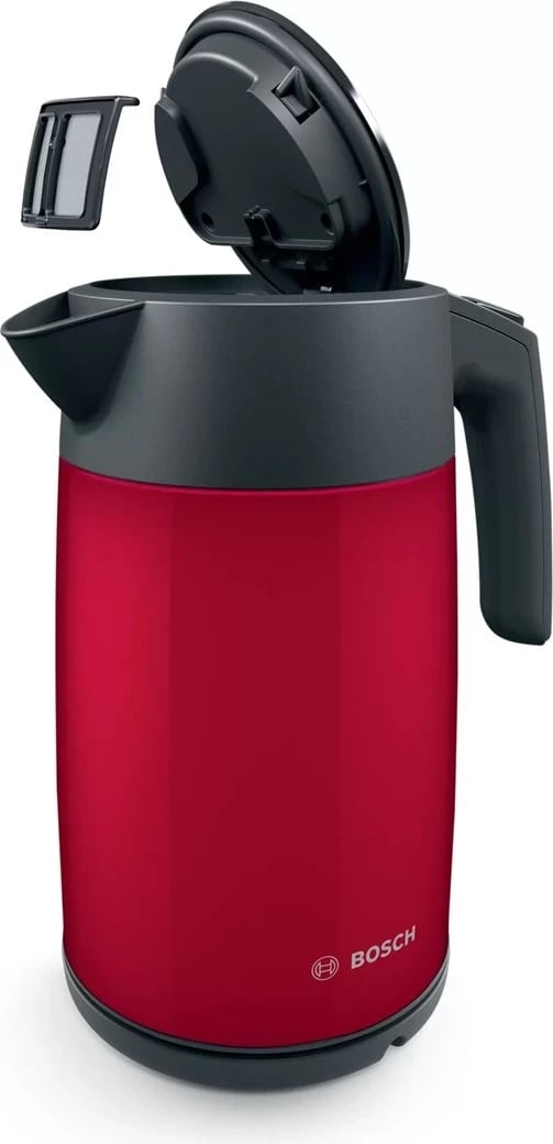 Vluese uji Bosch TWK7L464, 1.7L, 2400W, e kuqe