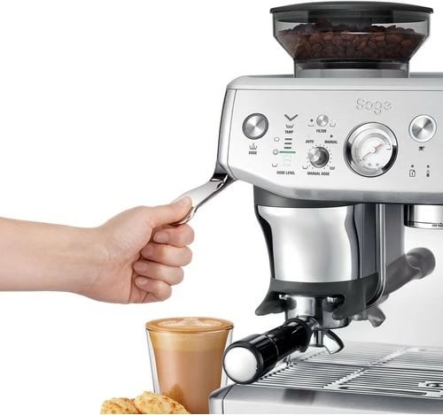 Aparat ekspresi Sage the Barista Express Impress, 250g, 2L, çelik inoks