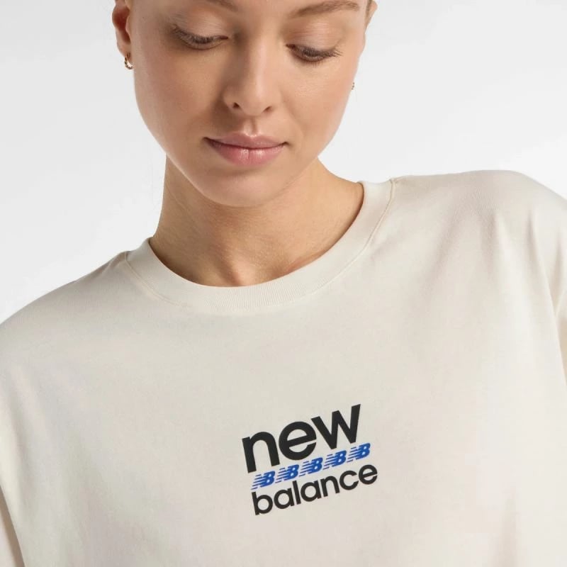 Maicë për femra New Balance, bezhë