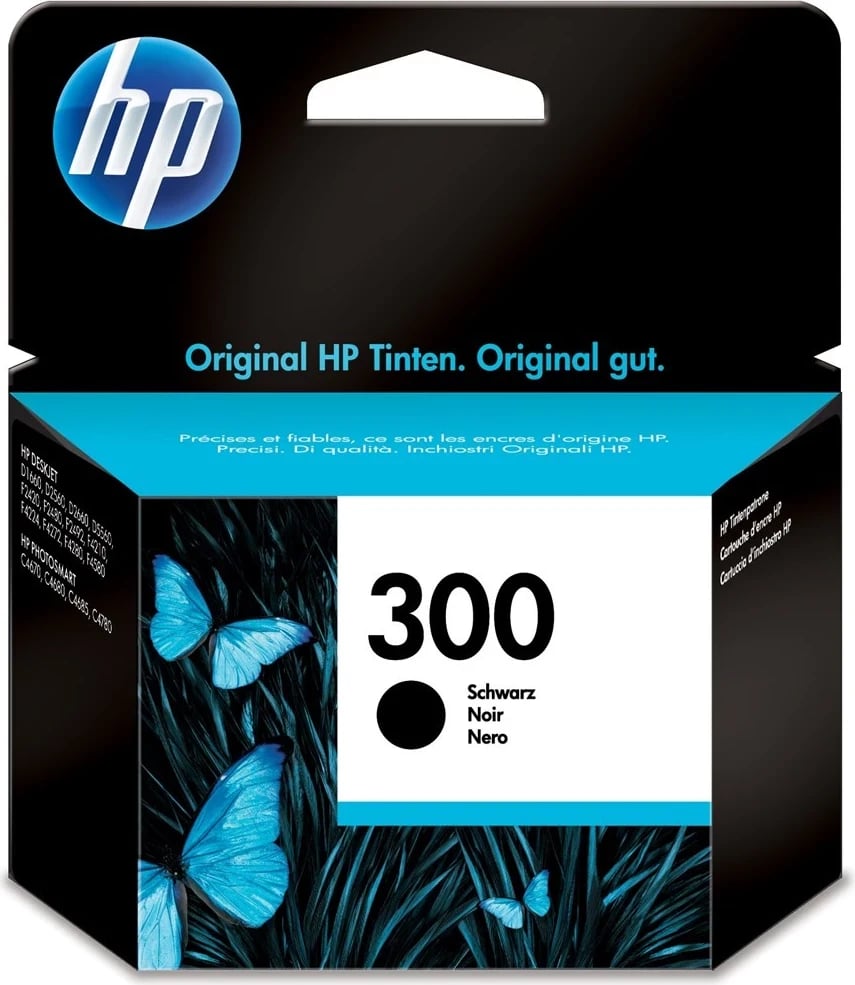 Fishek boje për printer HP 300, e zezë