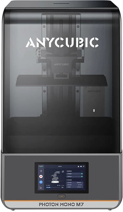 Printer 3D Anycubic Photon Mono M7, LCD, 14K, Hapësirë pune 223x126x230 mm, i zi