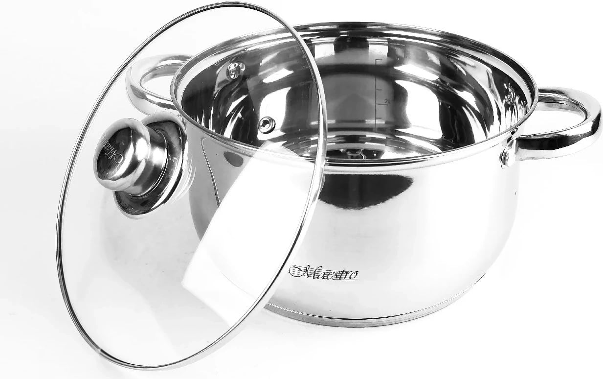 Set me 5 tenxhere Maestro MR-2020 A, çelik inox