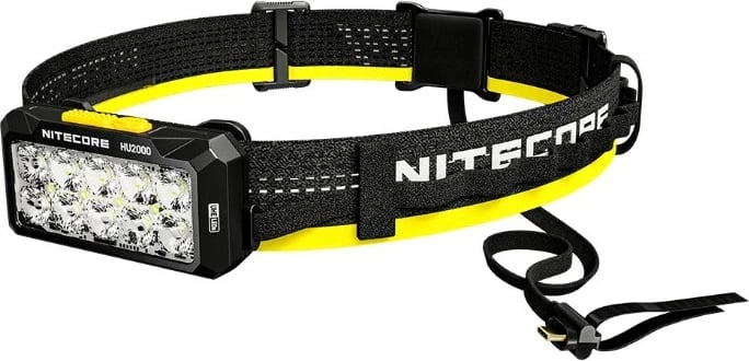 Llambë koke Nitecore HU2000, 2000 lumens, e verdhë